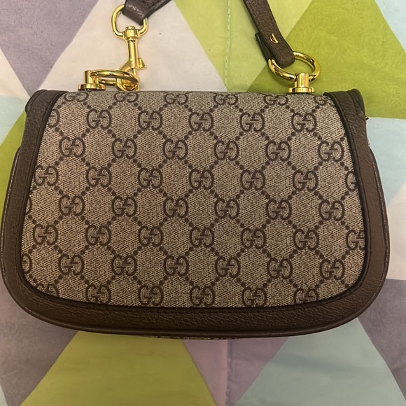 Designer Inspired Crossbody Bag with 2 straps MC - Picture 6 of 9